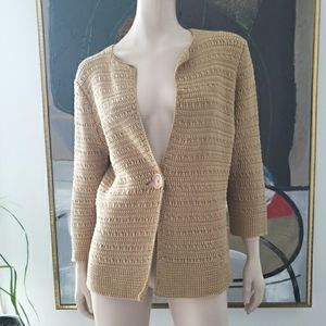 Jones New York Signature | Crochet Knit Cardigan